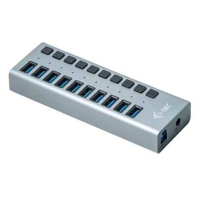 i-tec USB 3.0 nabíjecí HUB 10 Port + napájecí adaptér 48 W