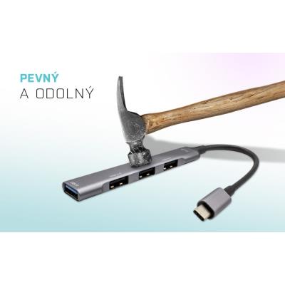 i-tec USB-C HUB Metal 1x USB 3.0 + 3x USB 2.0