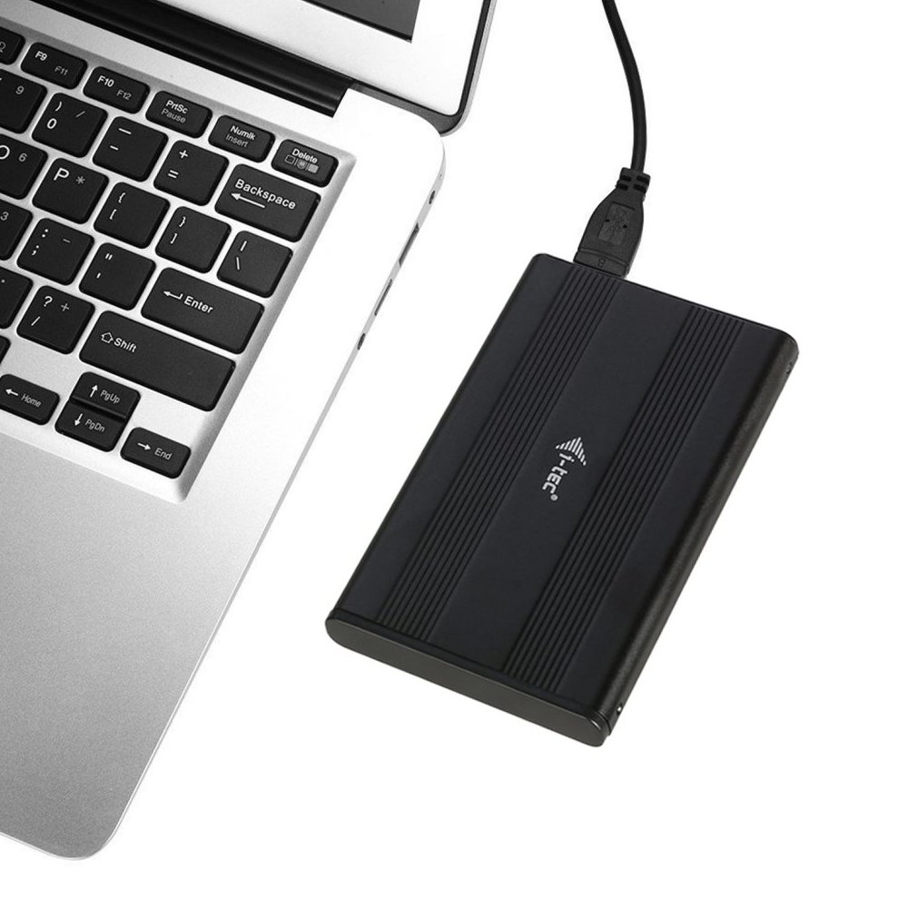 i-tec externí box pro HDD ADVANCE MySafe AluBasic/ 2,5" SATA/ SSD/ USB 3.0/ černý