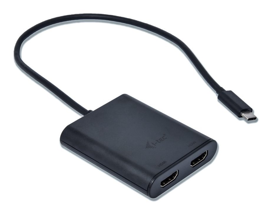 i-tec USB 3.1 Type C na Dual HDMI video adaptér/ 2x HDMI 4K/ kompatibilní s Thunderbolt 3