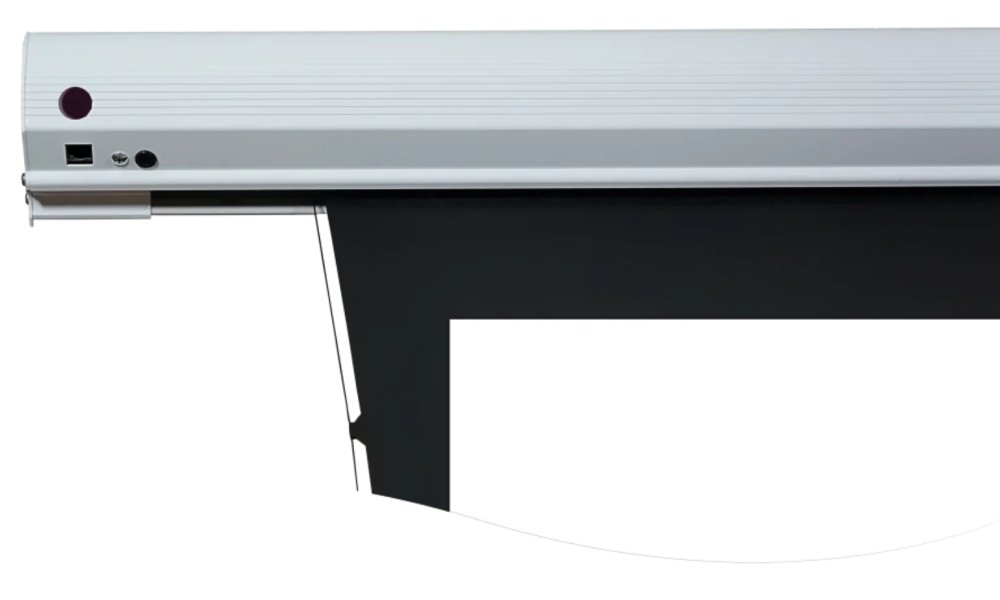 ELITE SCREENS plátno elektrické motorové 110" (279,4cm)/ 16:9/ 137×243,5cm/ hliníkový case bílý/ 24" drop/ Acoustic 4K