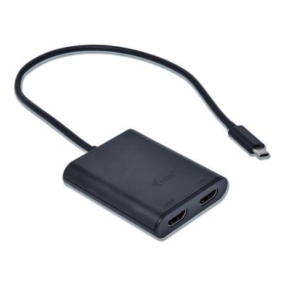 i-tec USB 3.1 Type C na Dual HDMI video adaptér/ 2x HDMI 4K/ kompatibilní s Thunderbolt 3