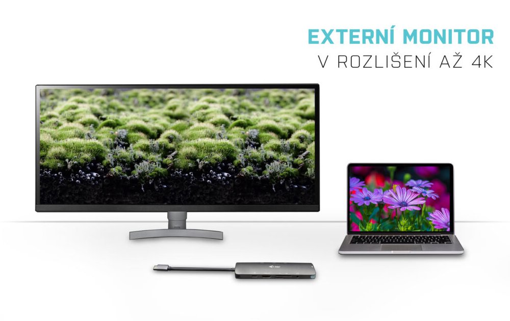 i-tec dokovací stanice USB-C Metal/ Nano Dock/ 4K UHD 3840×2160/ 3x USB 3.0/ HDMI/ LAN + Power Delivery 100 W