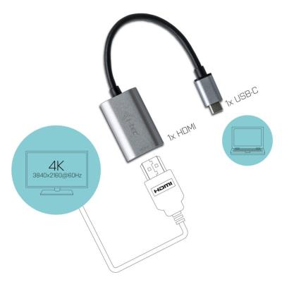 i-tec USB 3.1 Type C Metal adaptér 60Hz/ 1x HDMI