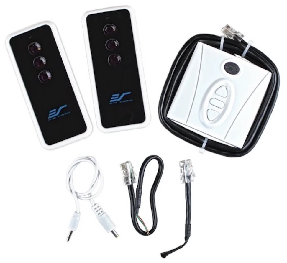 ELITE SCREENS plátno elektrické motorové 120" (304,8cm)/ 16:10/ 161,5×258,5cm/ case bílý/ 12" drop/ MaxWhite FG