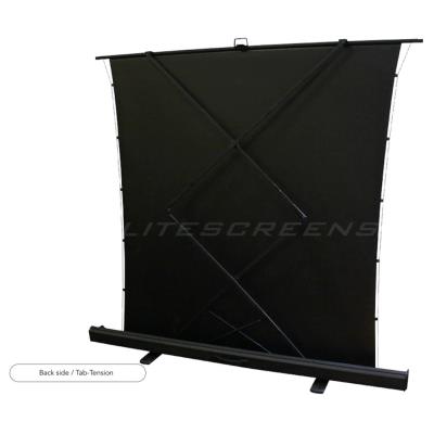 ELITE SCREENS plátno teleskopické od podlahy vzhůru 92" (233,7cm)/ 16:9/ 114,6×203,7cm/ gain 1.1/ case černý