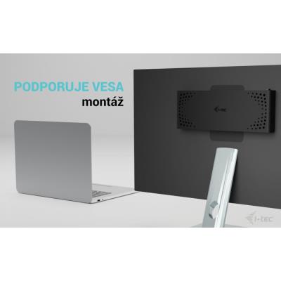 i-tec dokovací stanice Universal Dual 4K Display, Power Delivery 85W + i-tec USB-C nabíječka 100W