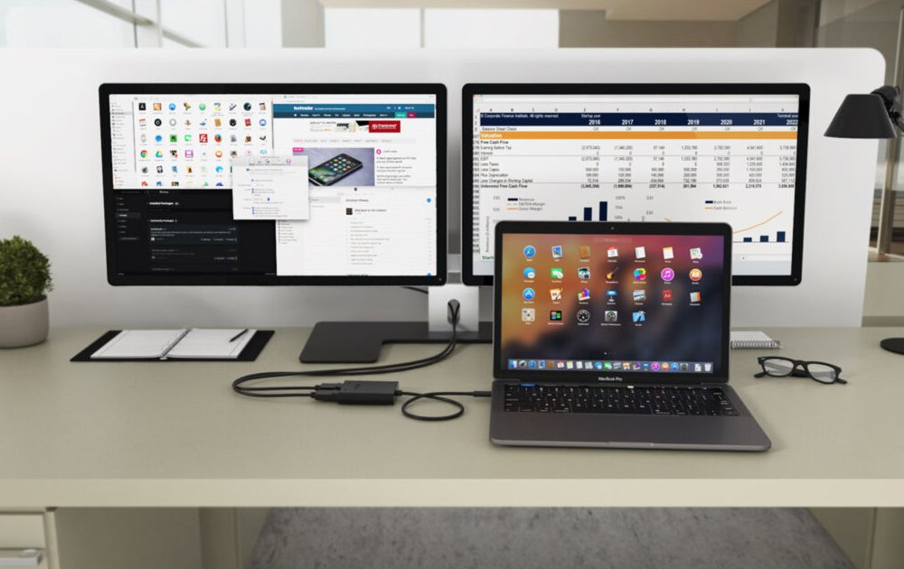 i-tec USB-C Dual 4K/60Hz (single 8K/30Hz) HDMI video adaptér