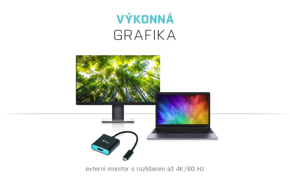 i-tec USB 3.1 Type C kabelový adaptér 4K/60 Hz/ 1x HDMI