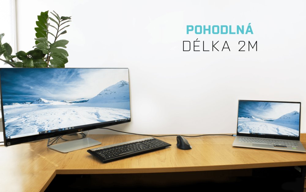 i-tec propojovací kabel USB-C na HDMI 4K / 60 Hz 2m