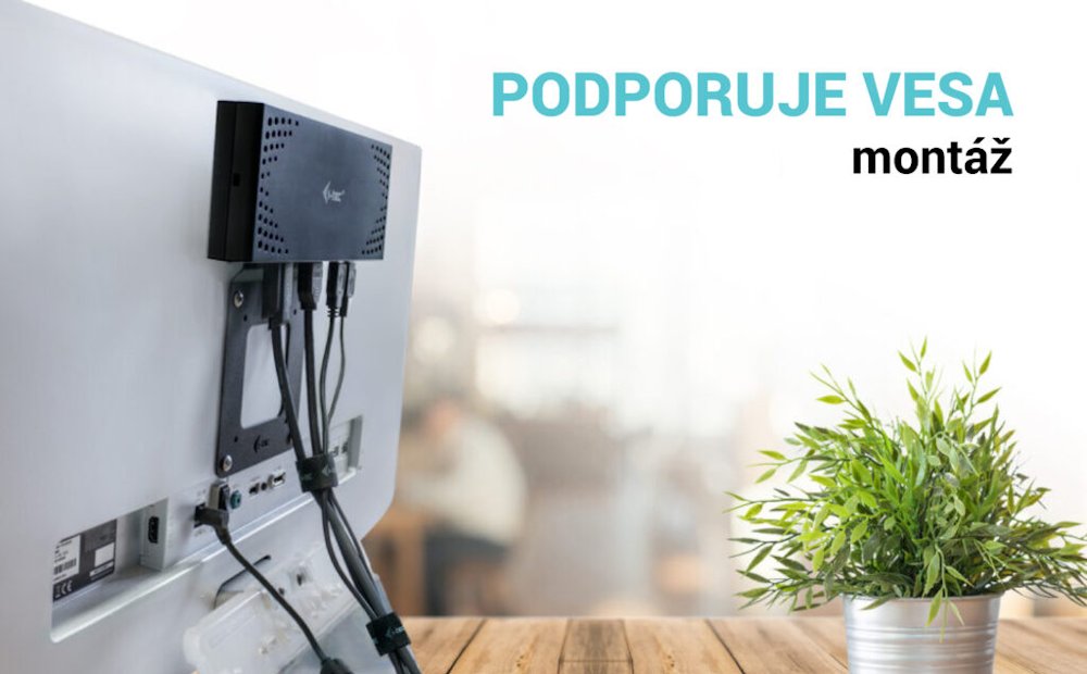 i-tec dokovací stanice Thunderbolt 4K/ USB 3.0/ 4x USB-A/ 2x USB-C/ 2x DP/ 3x HDMI/ LAN/ Power Delivery 100W