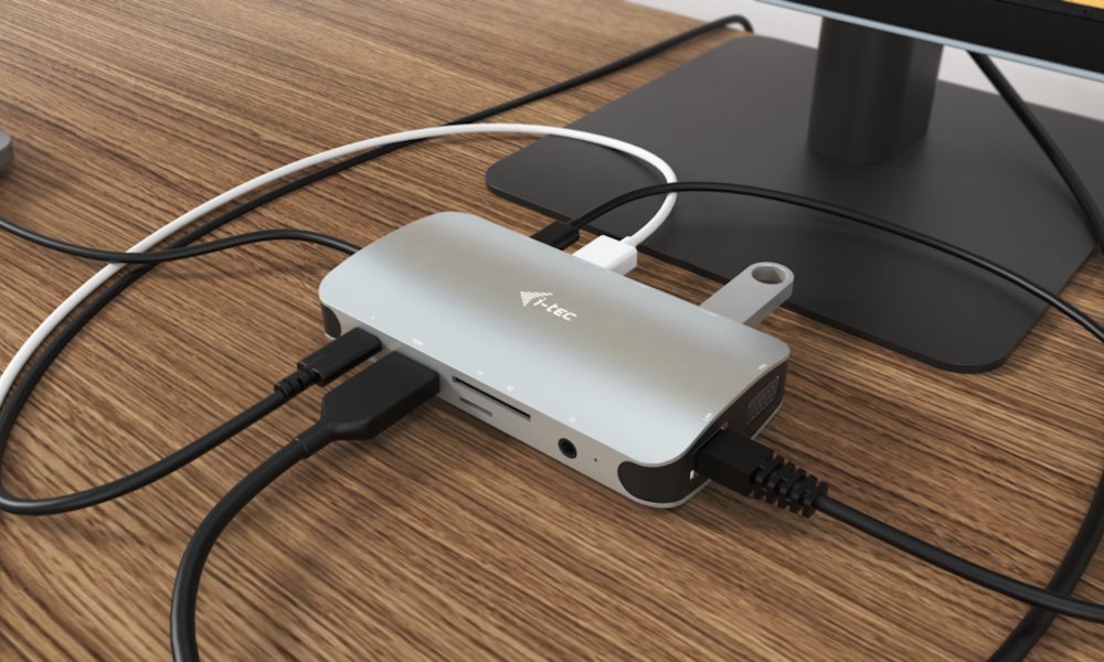 i-tec dokovací stanice USB-C/ HDMI/ VGA/ 3x USB 3.0/ USB-C/ Thunderbolt 3/ LAN/ Power Delivery 100W