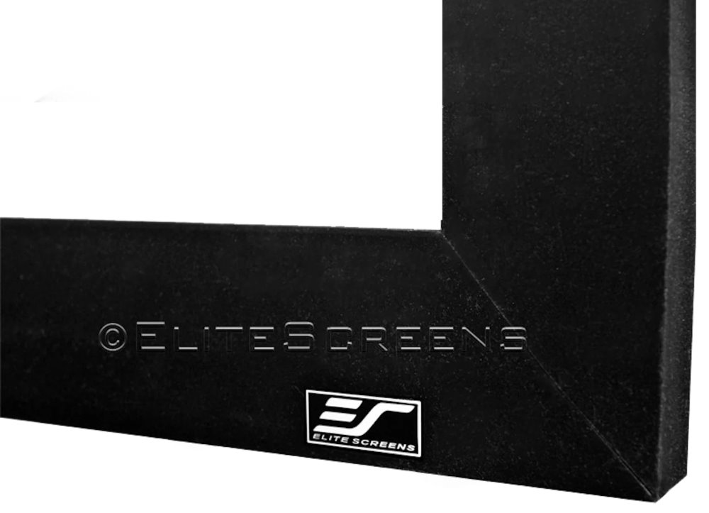 ELITE SCREENS plátno v pevném rámu prohnuté 150" (381cm)/ 16:9/ 186,8×332,1cm/ gain 1.1/ CineWhite/ rám 9cm