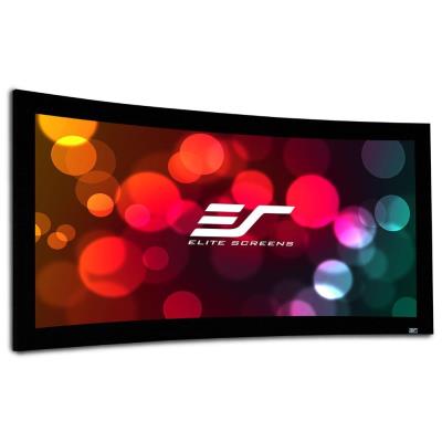 ELITE SCREENS plátno v pevném rámu prohnuté 150" (381cm)/ 16:9/ 186,8×332,1cm/ gain 1.1/ CineWhite/ rám 9cm