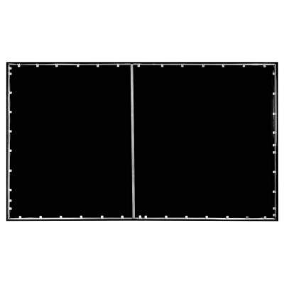 ELITE SCREENS plátno v pevném rámu prohnuté 150" (381cm)/ 16:9/ 186,8×332,1cm/ gain 1.1/ CineWhite/ rám 9cm