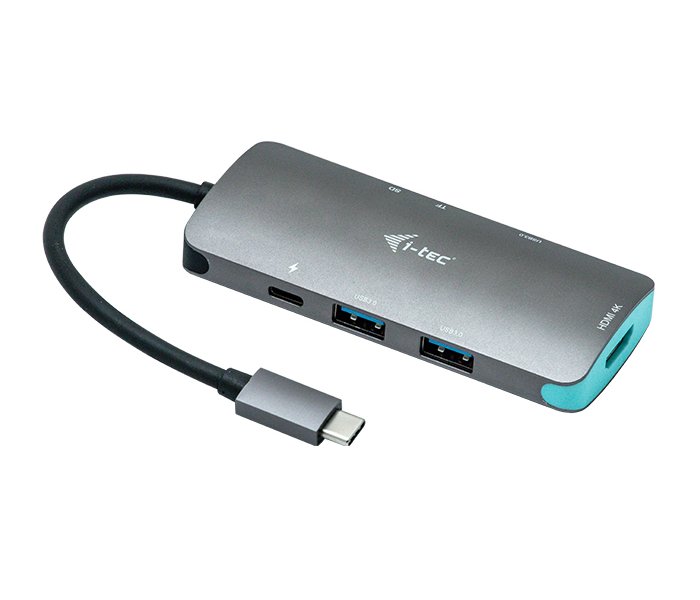 i-tec dokovací stanice USB-C Metal/ Nano Dock/ 4K UHD 3840×2160/ 3x USB 3.0/ HDMI + Power Delivery 60 W