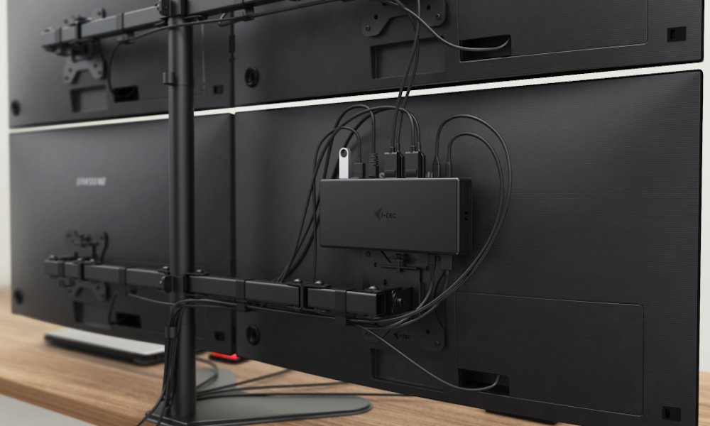 i-tec dokovací stanice USB-C Quattro Display/ 2x DP/ 2x HDMI/ 5x USB 3.0/ LAN/ Power Delivery 85W