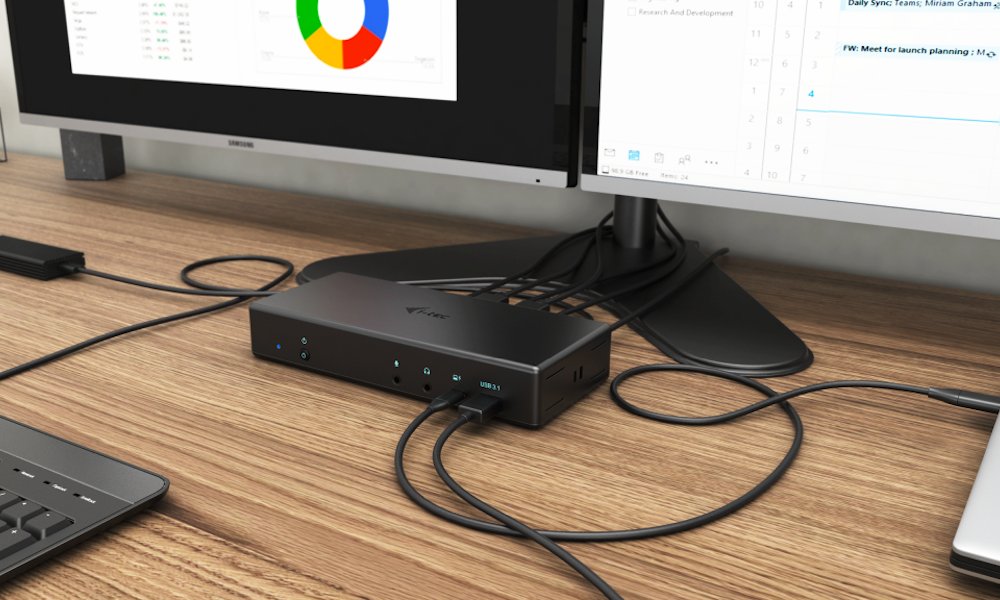 i-tec dokovací stanice USB-C Quattro Display/ 2x DP/ 2x HDMI/ 5x USB 3.0/ LAN/ Power Delivery 85W