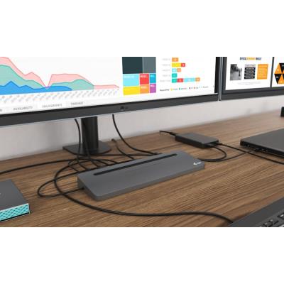 OPRAVENÉ - i-tec dokovací stanice USB-C/ 4K Triple Display/ DP/ HDMI/ VGA/ 2x USB 3.0/ 2x USB 2.0/ LAN/ Power Delivery 8...