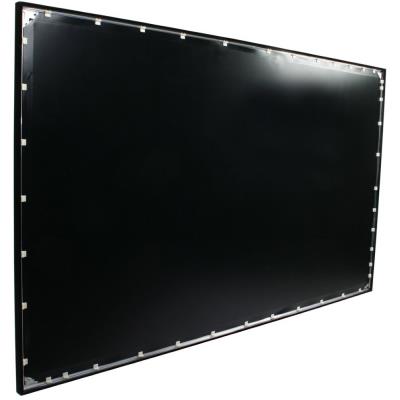 ELITE SCREENS plátno v pevném rámu 110" (279,4cm)/ 16:9/ 137,2×243,8cm/ gain 1.1/ rám černý 6cm