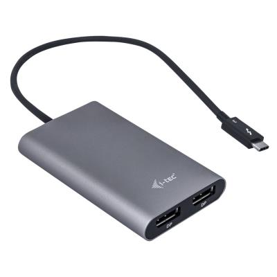 ROZBALENÉ - i-tec THUNDERBOLT 3 Dual Display Port adaptér 4K/ 2x Display Port 4K