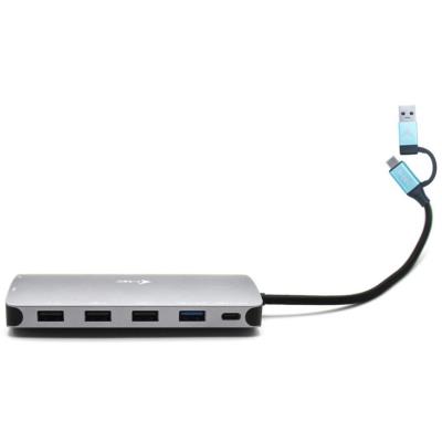 i-tec dokovací stanice USB 3.0/ USB-C/ TB/ USB-C 3.2/ 4x USB-A/ 2x HDMI/ VGA/ LAN/ micro SD/SD/ PD 100W
