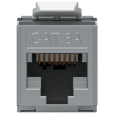 Ubiquiti Cat6A Keystone Jack, 12-Pack - Keystone, RJ-45, Cat6A, samořezný, sada 12ks