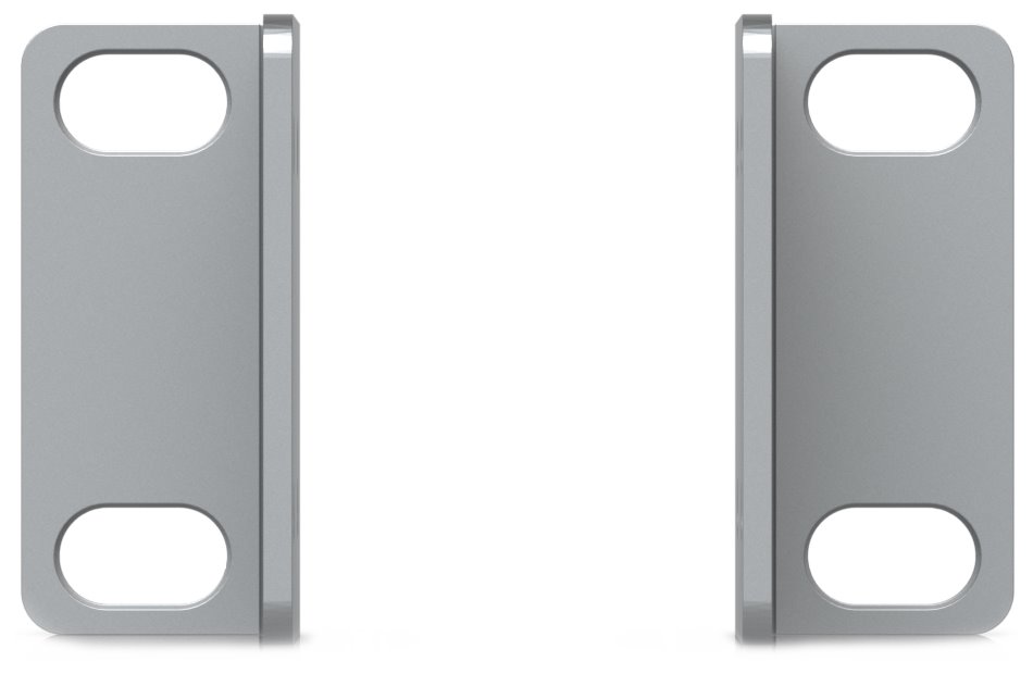 Ubiquiti Rack Ear Kit 1U - Náhradní rackový držák, L profil, určený pro zařízení UniFi do 1U