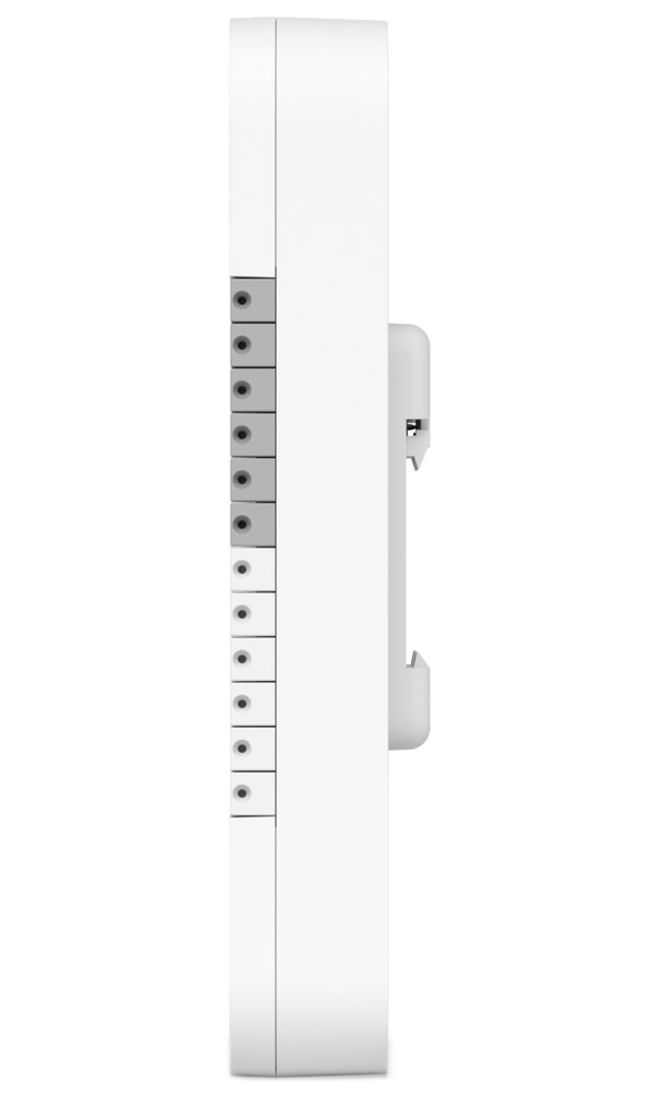 Ubiquiti UniFi Access Gate Hub - Rozbočovač, 4x PoE Out, 2x výstup Dry, 1x výstup 12V, 1x AUX, 5x vstup, 1x PoE++ In