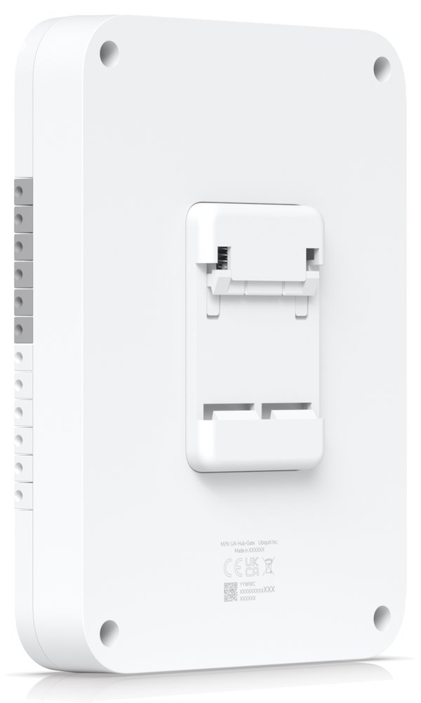 Ubiquiti UniFi Access Gate Hub - Rozbočovač, 4x PoE Out, 2x výstup Dry, 1x výstup 12V, 1x AUX, 5x vstup, 1x PoE++ In