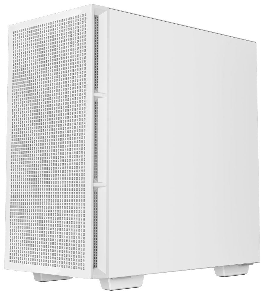 DEEPCOOL skříň CH360 Digital / mATX / 140mm +120 mm fan / USB 3.0 / USB-C /  mesh panel / prosklená bočnice / bílá