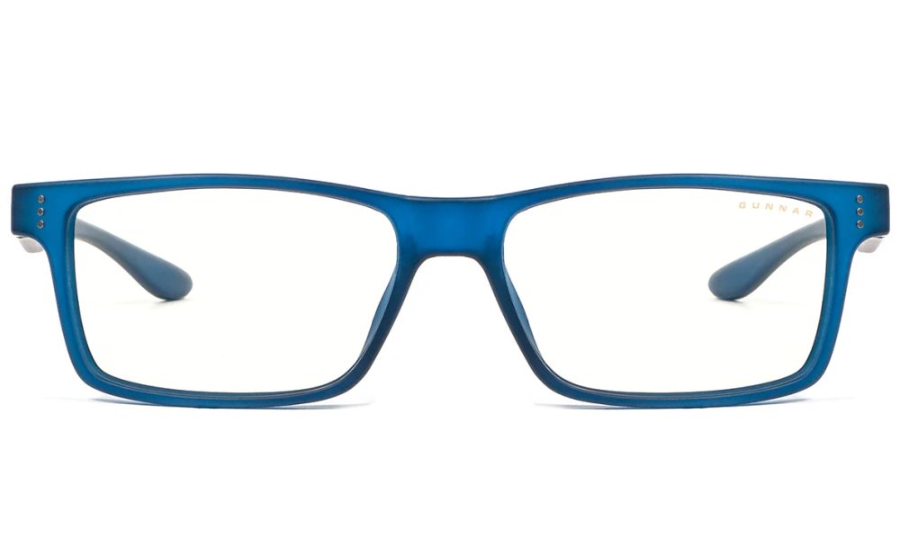 GUNNAR kancelářske/herní brýle  CRUZ 12+ NAVY čirá skla BLF 35 GUNNAR focus