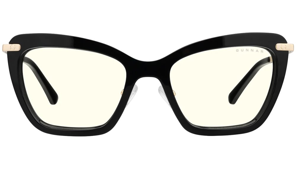 GUNNAR kancelářske/herní brýle  ANNA ONYX čirá skla BLF 35 GUNNAR focus