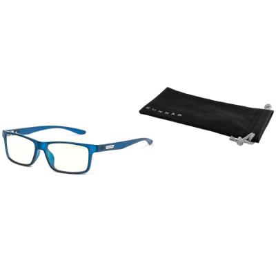 GUNNAR kancelářske/herní brýle  CRUZ 12+ NAVY čirá skla BLF 35 GUNNAR focus
