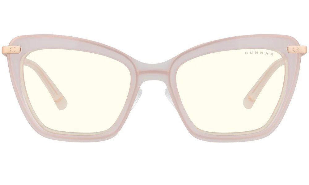 GUNNAR kancelářske/herní brýle  ANNA BALLET PINK čirá skla BLF 35 GUNNAR focus