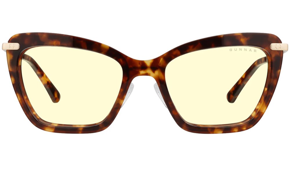 GUNNAR kancelářske/herní brýle  ANNA TORTOISESHELL jantarová skla BLF 65 GUNNAR focus