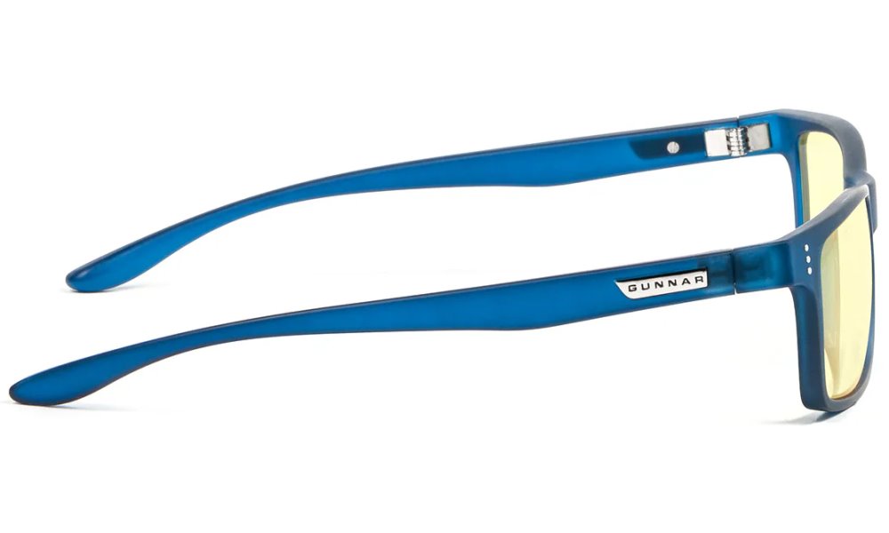 GUNNAR kancelářske/herní brýle  CRUZ 12+ NAVY jantarová skla BLF 65 GUNNAR focus