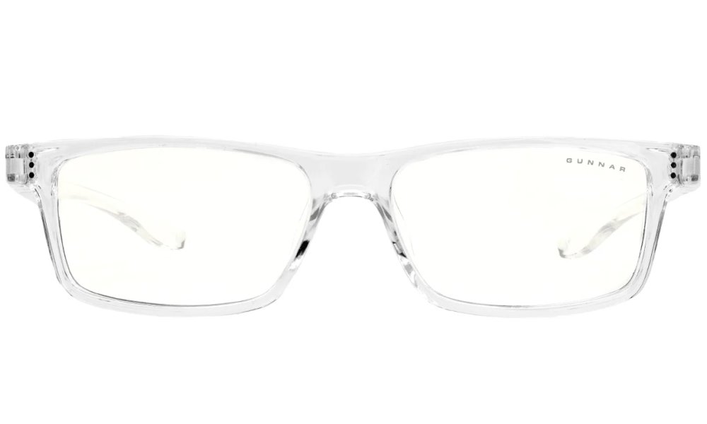 GUNNAR kancelářske/herní brýle  CRUZ KIDS LARGE (8-12) CRYSTAL čirá skla BLF 35 NATURAL focus