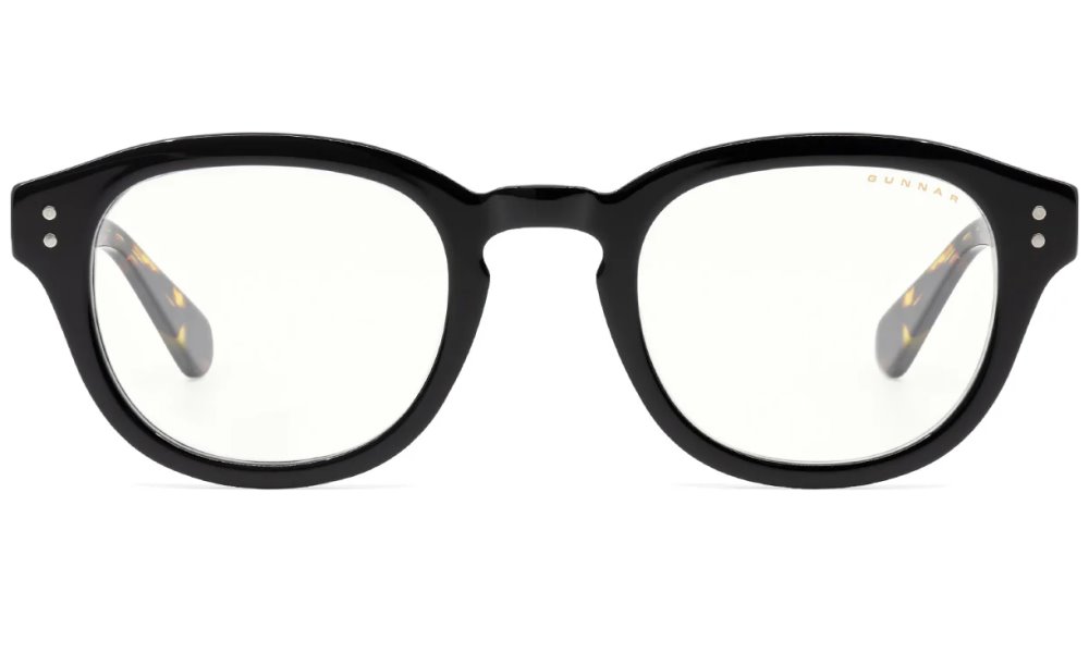 GUNNAR kancelářske/herní brýle  EMERY ONYX/JASPER čirá skla BLF 35 GUNNAR focus