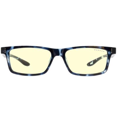 GUNNAR kancelářske/herní brýle  CRUZ KIDS LARGE (8-12) NAVY TORTOISE jantarová skla BLF 65 NATURAL focus