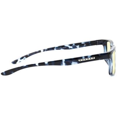 GUNNAR kancelářske/herní brýle  CRUZ KIDS LARGE (8-12) NAVY TORTOISE jantarová skla BLF 65 NATURAL focus