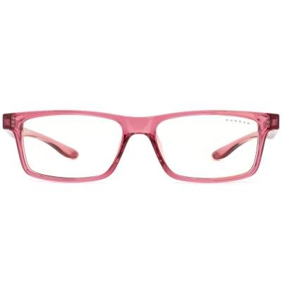 GUNNAR kancelářske/herní brýle  CRUZ KIDS LARGE (8-12) PINK čirá skla BLF 35 NATURAL focus