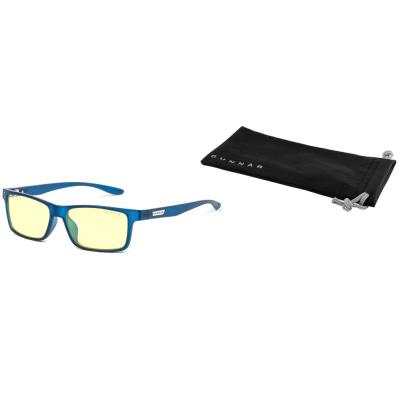 GUNNAR kancelářske/herní brýle  CRUZ 12+ NAVY jantarová skla BLF 65 GUNNAR focus