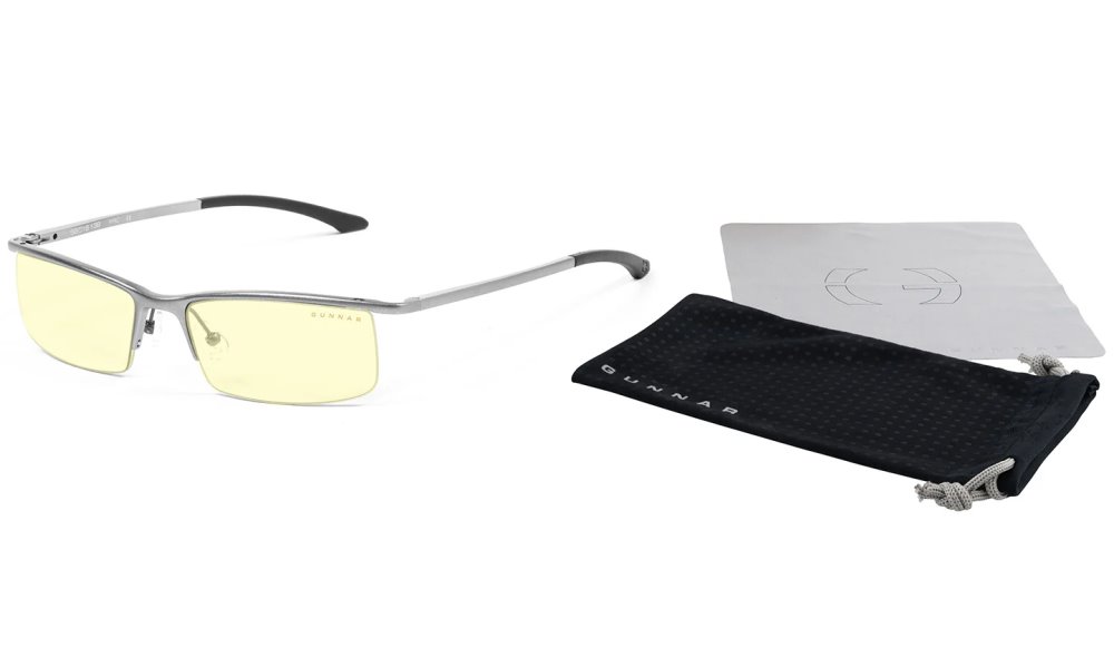 GUNNAR kancelářske/herní brýle  EMISSARY MERCURY jantarová skla BLF 65 GUNNAR focus