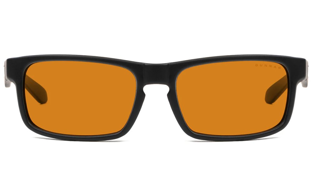 GUNNAR kancelářske/herní brýle  ENIGMA ONYX jantarová skla MAX BLF 98 GUNNAR focus