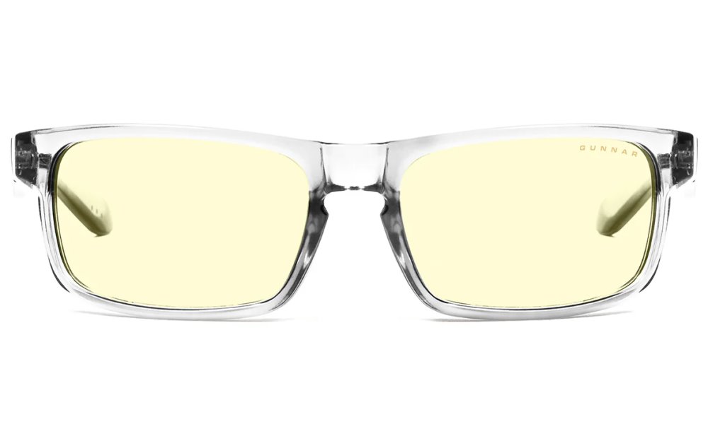 GUNNAR kancelářske/herní brýle  ENIGMA CRYSTAL jantarová skla BLF 65 GUNNAR focus