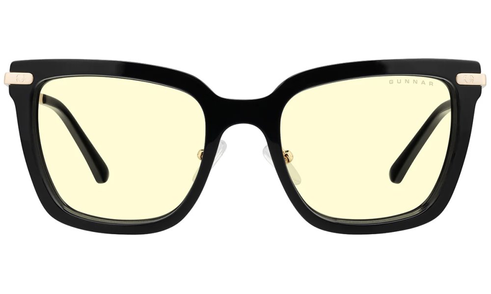 GUNNAR kancelářske/herní brýle  KAIA ONYX jantarová skla  BLF 65 GUNNAR focus