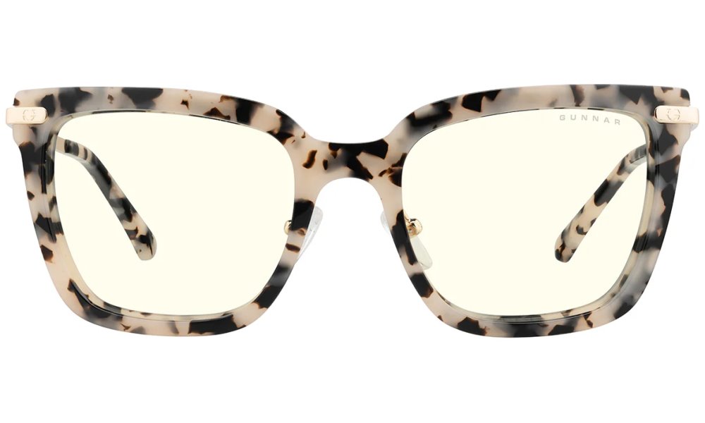 GUNNAR kancelářske/herní brýle  KAIA CREAM MARBLE čirá skla BLF 35 GUNNAR focus