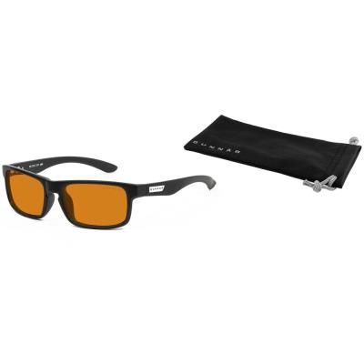 GUNNAR kancelářske/herní brýle  ENIGMA ONYX jantarová skla MAX BLF 98 GUNNAR focus