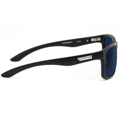 GUNNAR kancelářske/herní brýle  INTERCEPT ONYX sluneční skla BLF 90 NATURAL focus